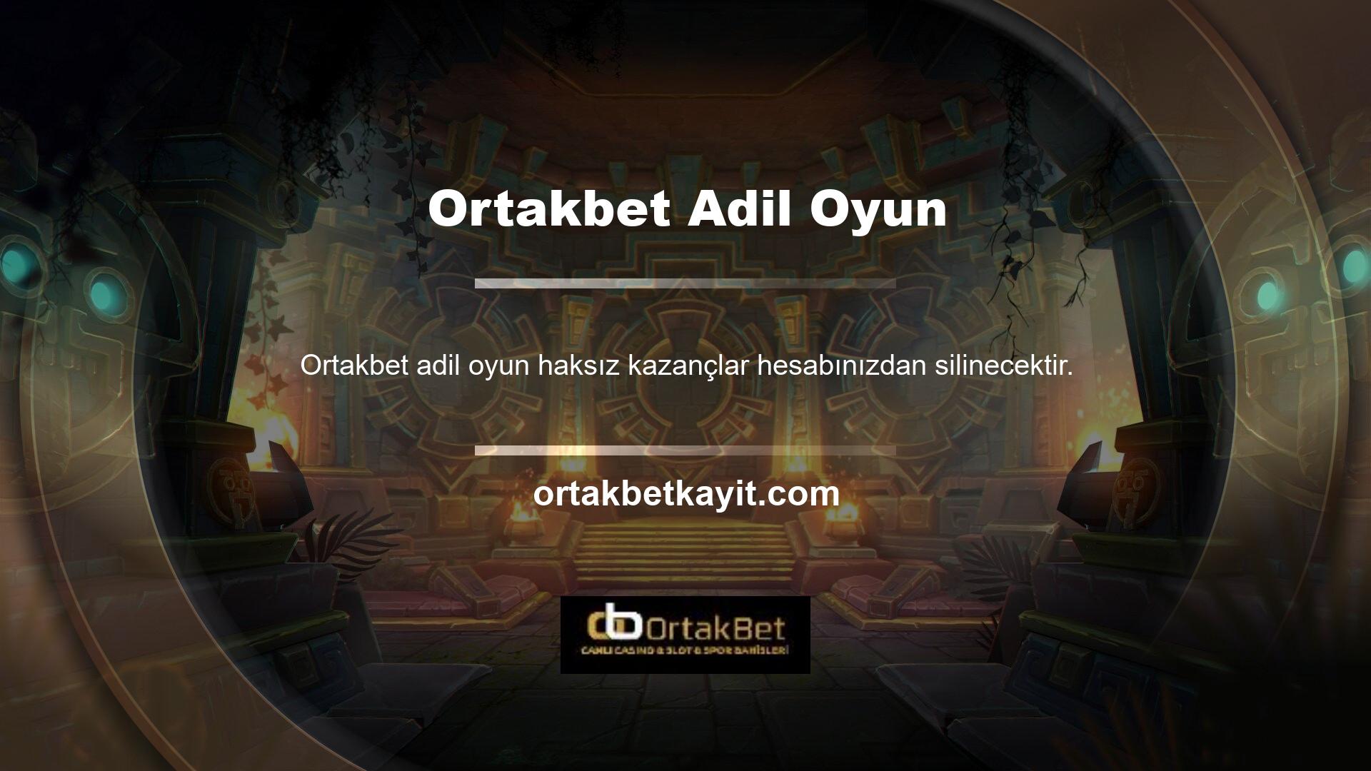 Canlı casino oyunları, CEP Ortakbet ortak hedeflerine ulaşma şansınızdır